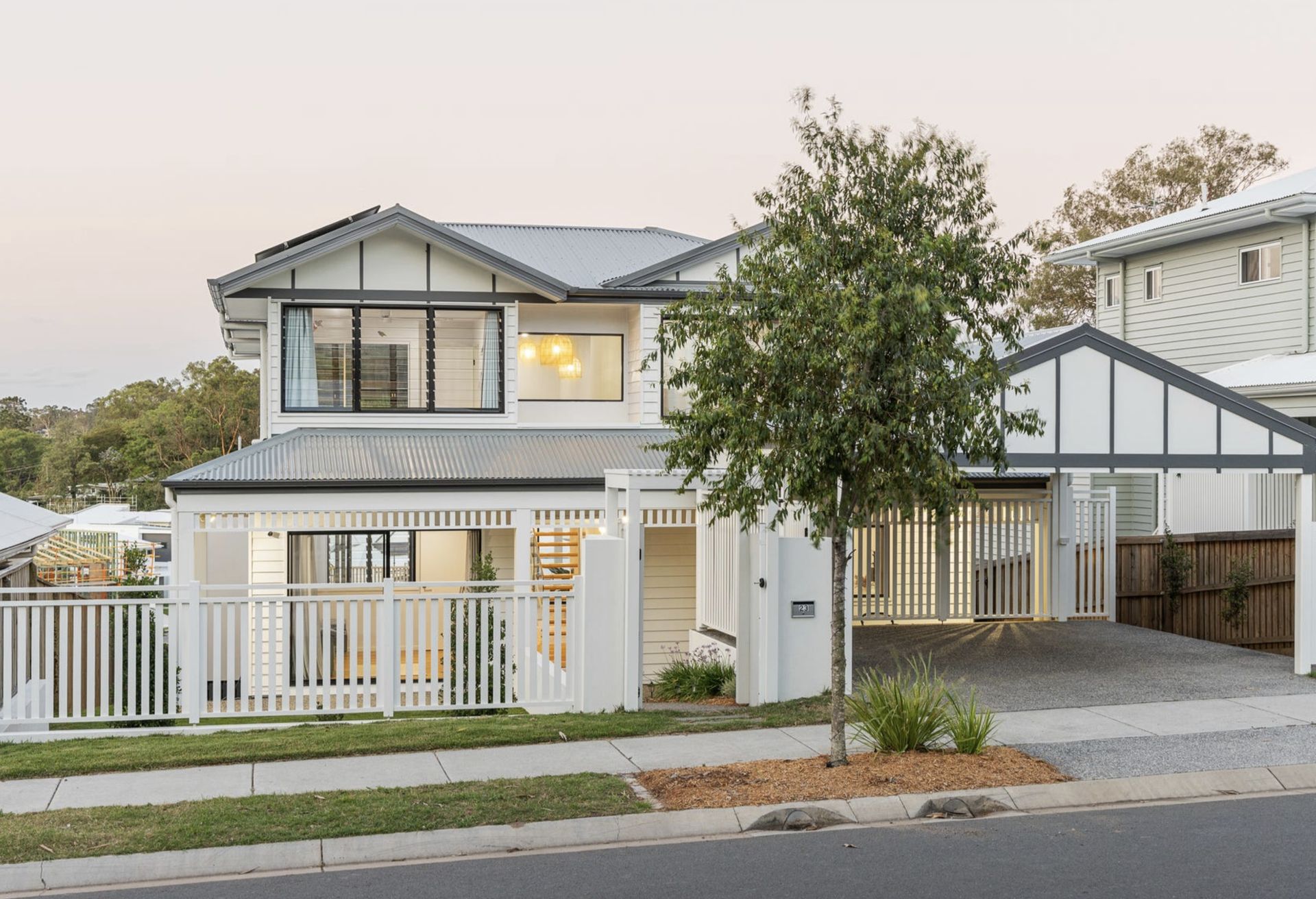 A modern, energy-efficient Australian home built to the 7-star NatHERS standard